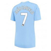 Manchester City Joao Cancelo #7 Fußballbekleidung Heimtrikot Damen 2023-24 Kurzarm